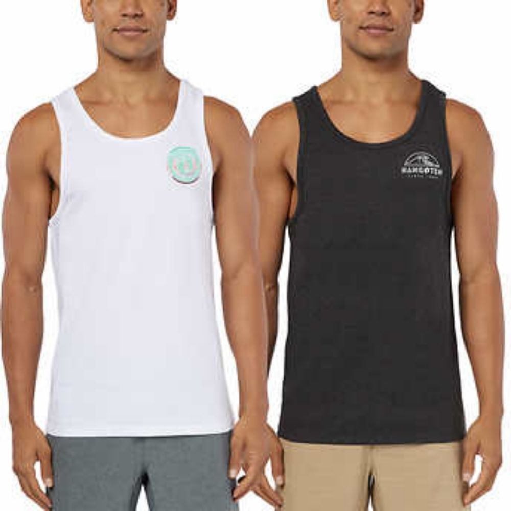 Hang Ten Men’s Tank, 2-pack